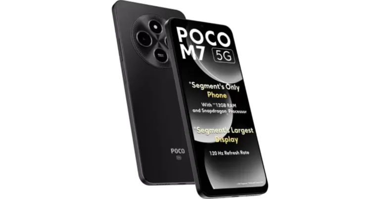 Poco M7 5G price in India, availability