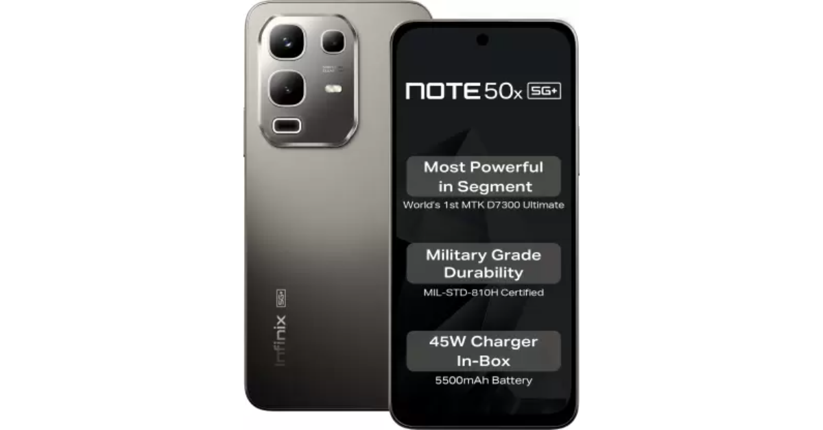 Infinix Note 50X 5G Price in India, Availability