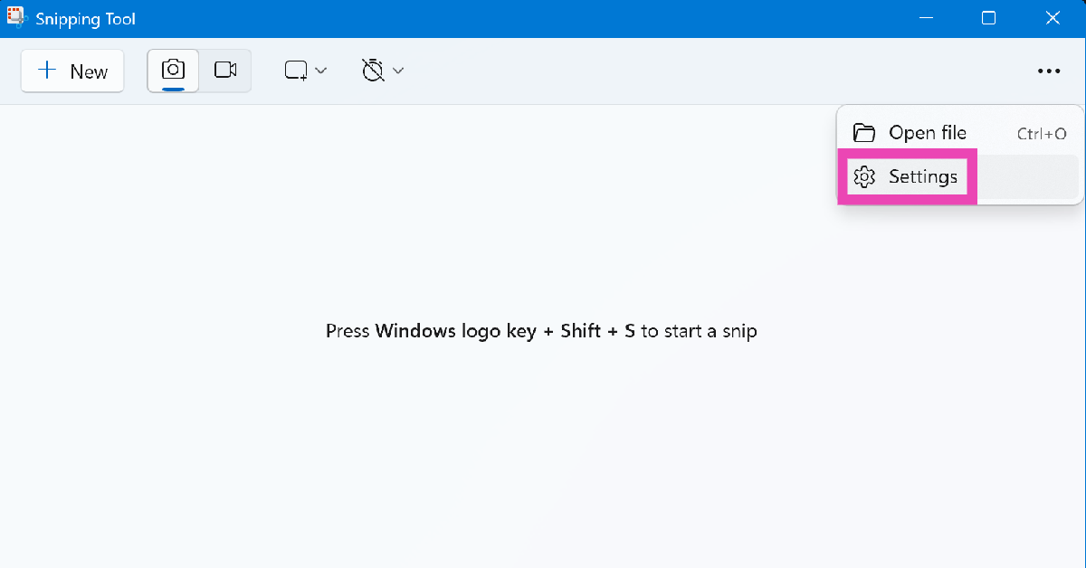 Step 3: Go to Settings.