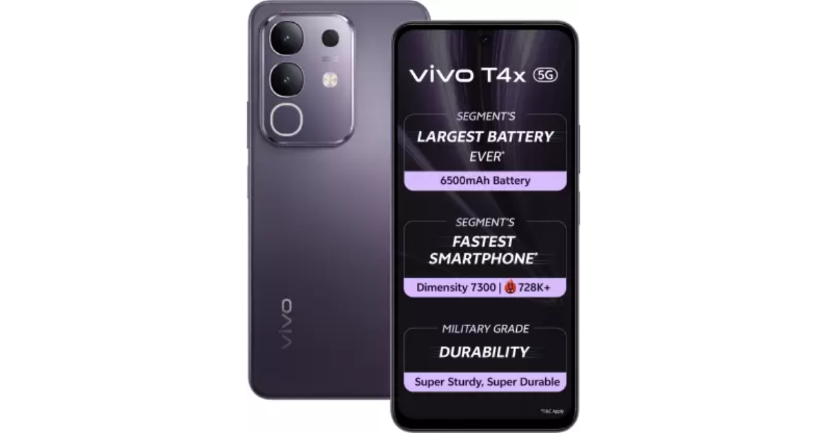 Vivo T4x 5G Price in India, Sale Details