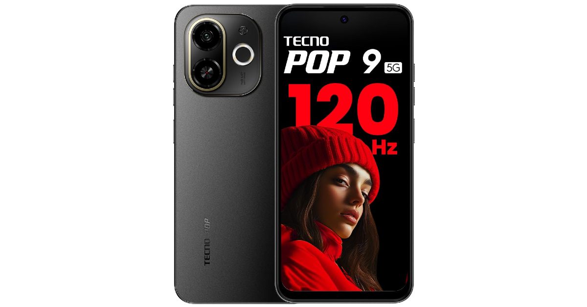 Tecno Pop 9 5G Best smartphones under Rs 10,000