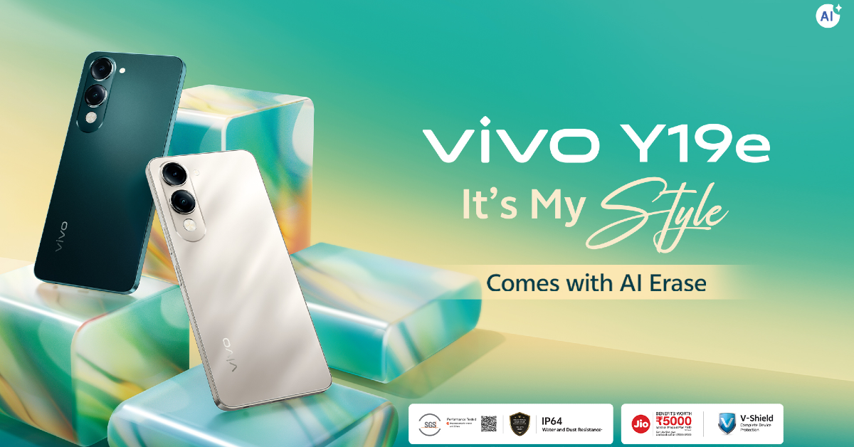 Vivo Y19e with AI features and Military Grade durability launched in India