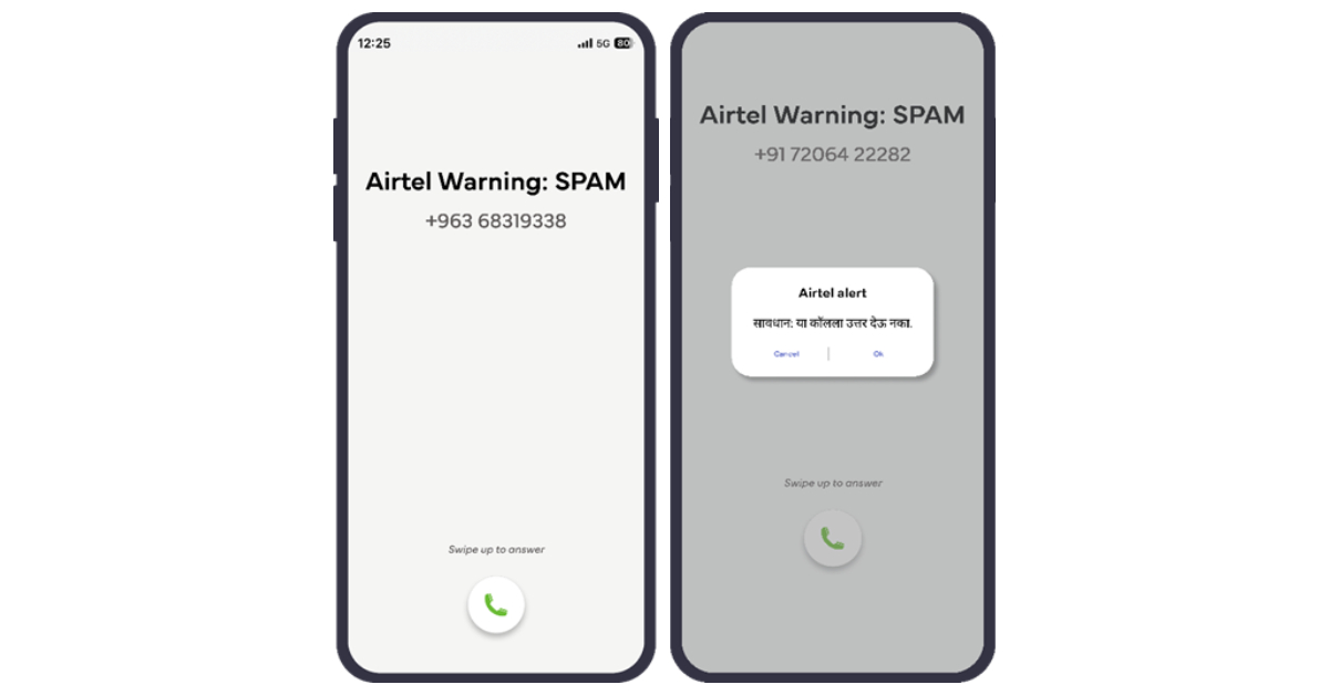 Airtel added two new features to tackle spam calls