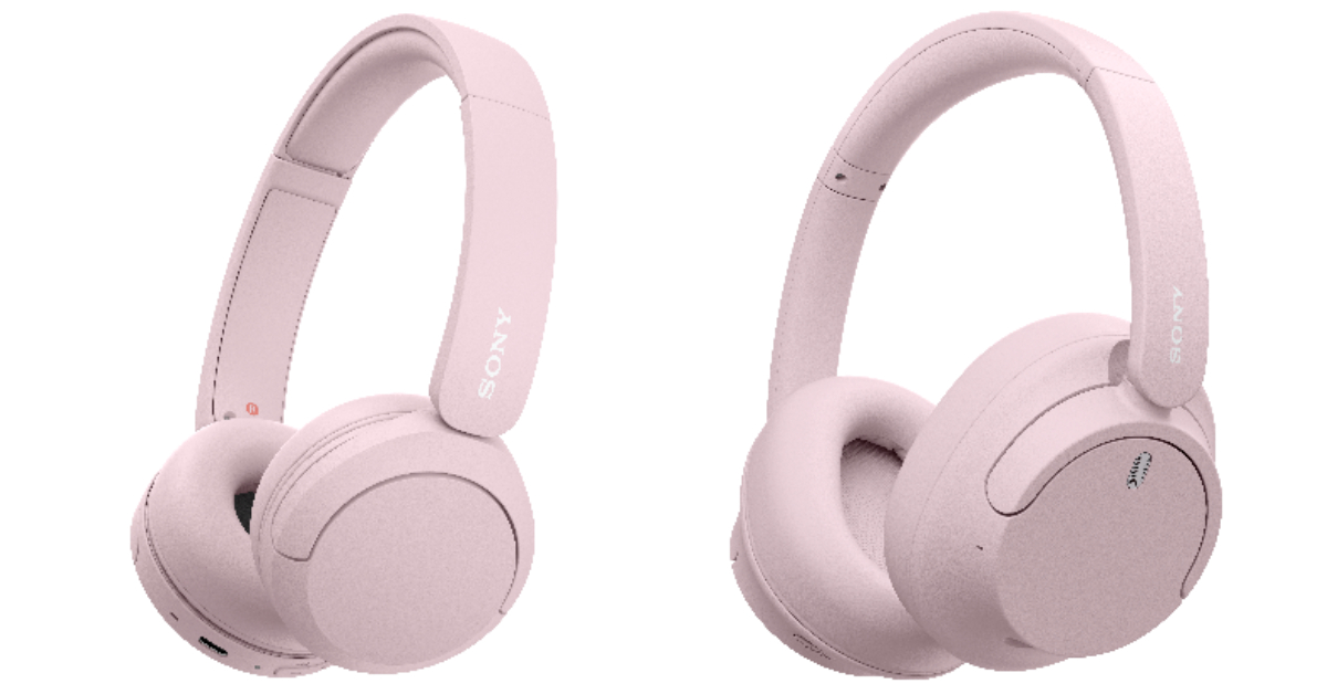 Sony WH-CH520 and WH-CH720N wireless headphones now come in a new pink colour