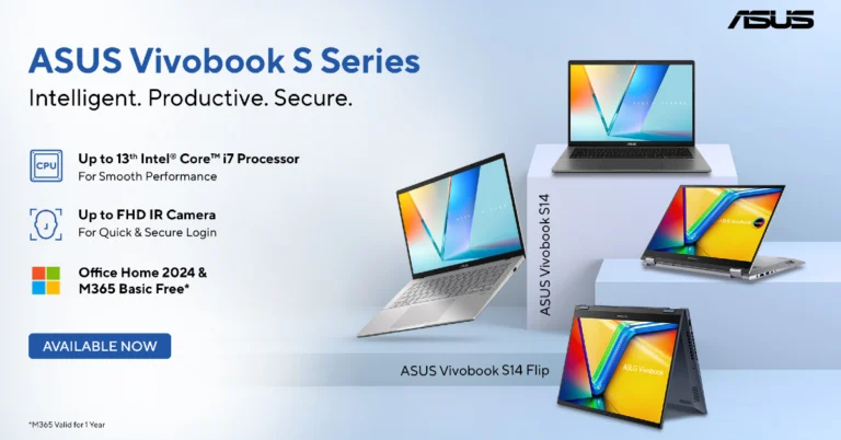 Asus Vivobook S14, Vivobook S14 Flip with 13th Gen Intel Core i5 processors launched in India
