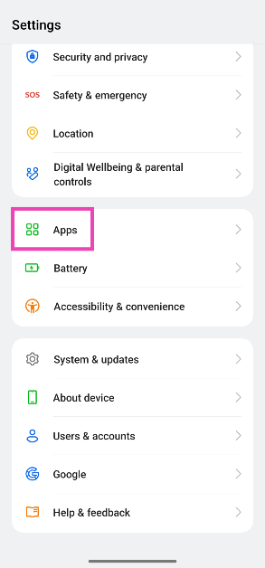 Step 1: Go to Settings and select Apps. 5 ways to stop an Android app from running in the background