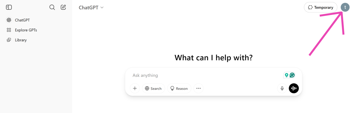 Step 2: Tap your profile icon in the top right corner of the screen. 4 ways to change ChatGPT’s voice on your phone and PC