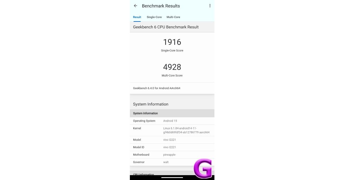 geekbench