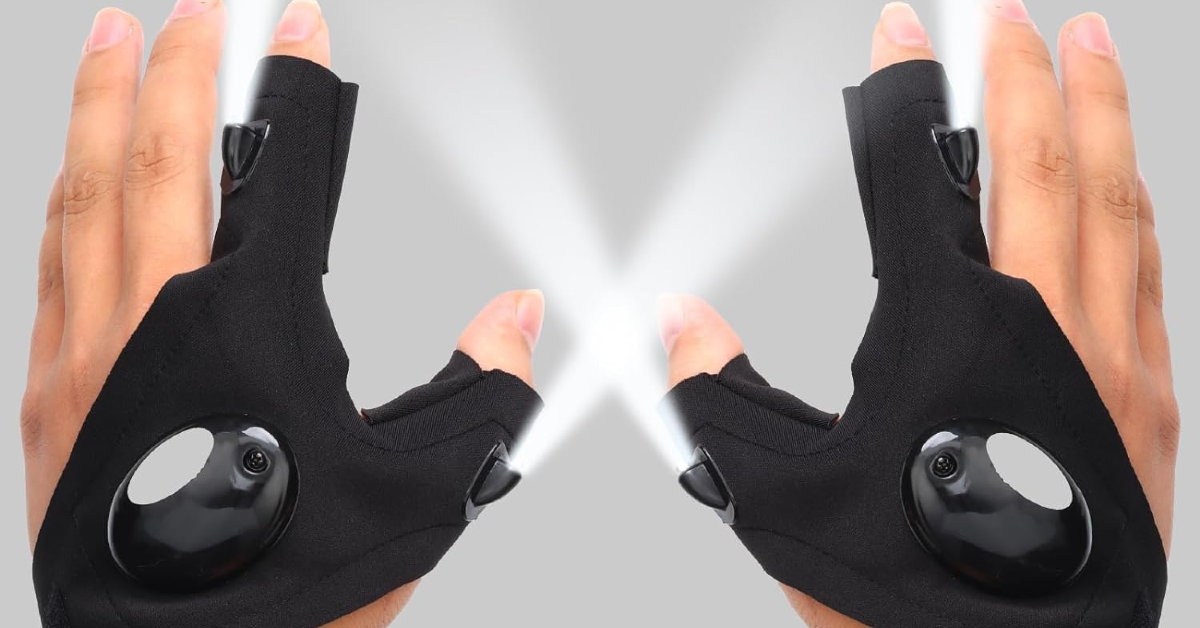 Shrevi LED Flashlight Gloves Husband Appreciation Day 2025: Top 10 Tech Gifts For Him
