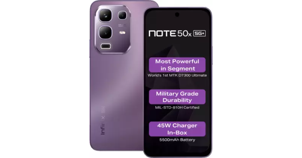 Infinix Note 50s 5G+ with 144Hz curved AMOLED display launched in India