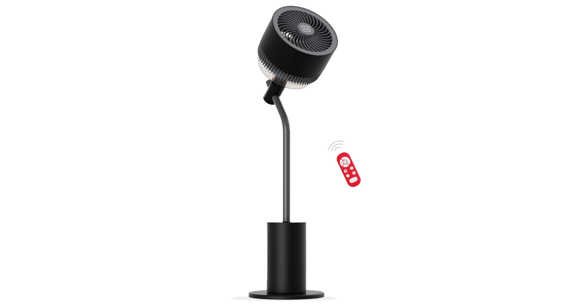 Nuuk Halo 3D Air Circulation Tower Fan Top 10 smart fans and cooling devices for the summer (2025)