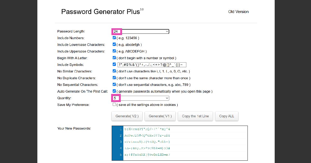 Step 2: Select the password length and choose which attributes you want in your password. Lastly, select how many passwords you want the website to generate. How to create a strong password? Top examples of strong passwords