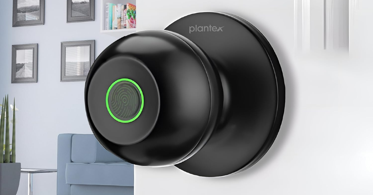 Plantex Cylindrical Smart Lock