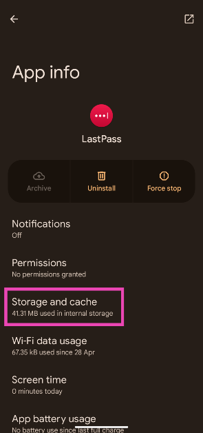 Step 3: Tap on Storage and cache. Top 6 ways to fix ‘Password autofill not working’ on Android