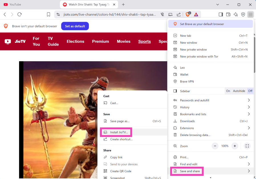 Step 4: Click on Install [website’s name]. How to turn a website into an app on PC 