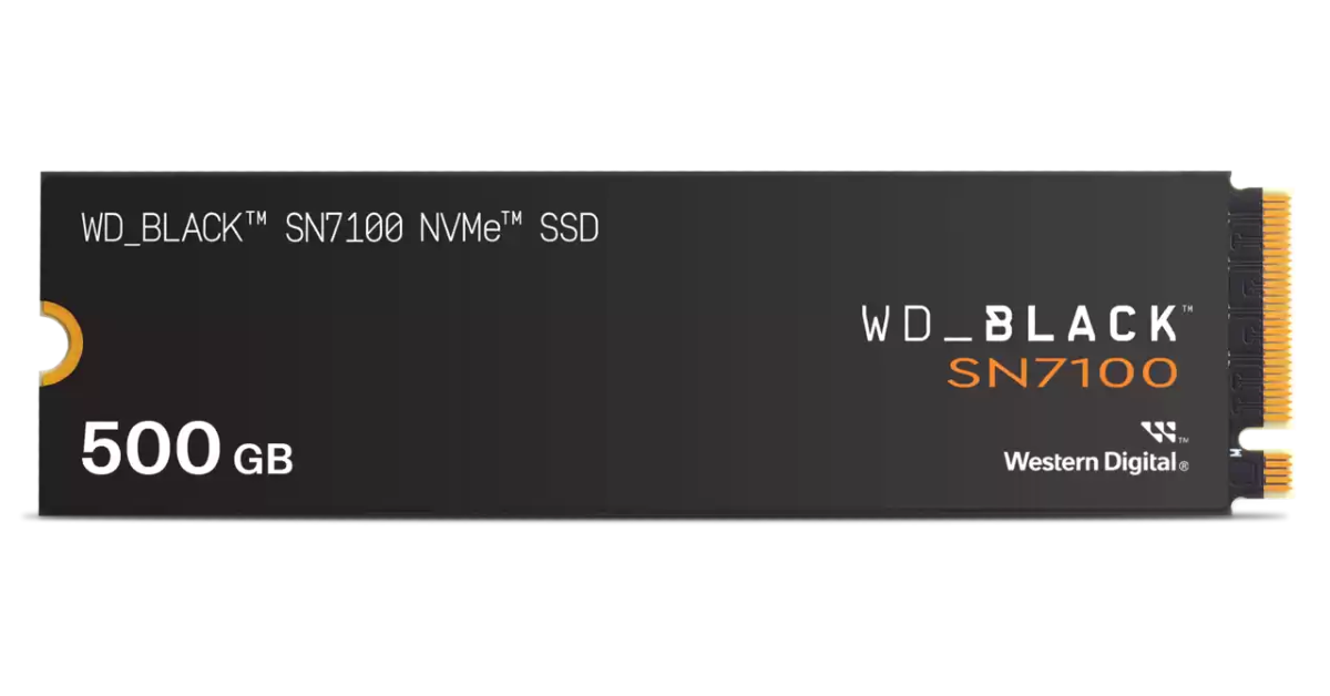 WD_BLACK SN7100 NVMe SSD with up to 4TB storage introduced in India