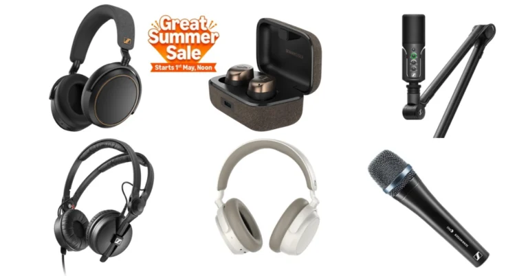 Amazon Great Summer Sale 2025: Get up to 58% off on Sennheiser microphones and headphones