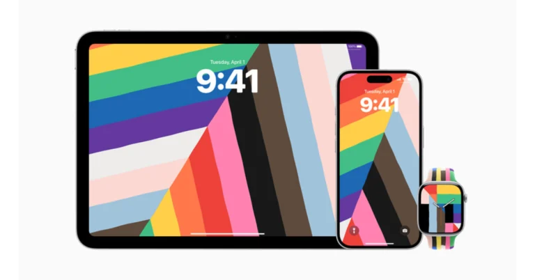 Apple introduced the Pride Edition Sport Band to celebrate LGBTQ+ community