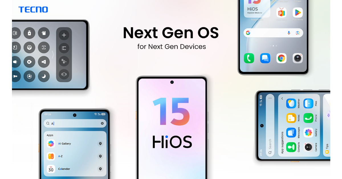 Tecno to rollout new HiOS 15 upgrade, to bring clean OS, Ella AI, and more