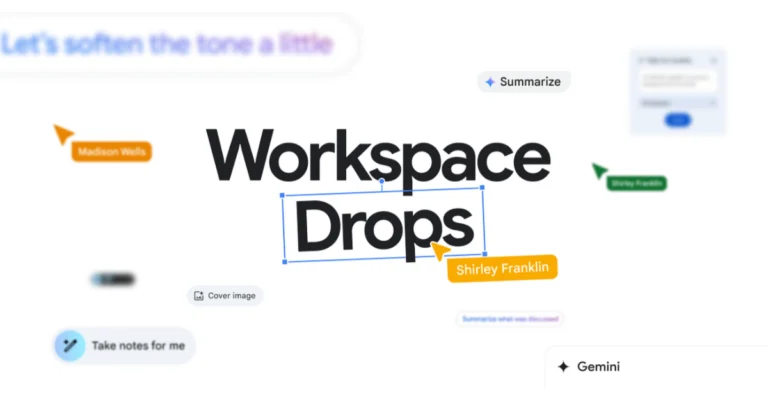 AI summaries arrive to Gmail, Google Chat, and Google Docs