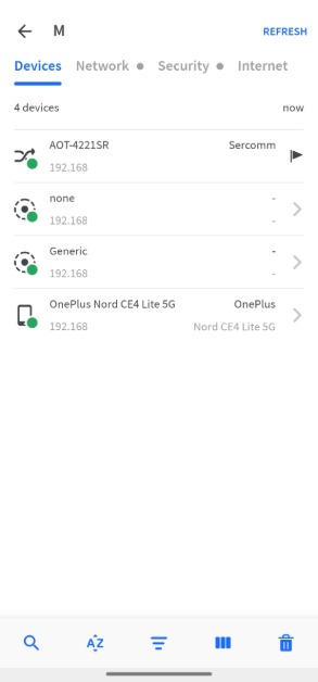 Step 4: The connected devices will appear on the screen. 3 ways to find out who is connected to your WiFi network