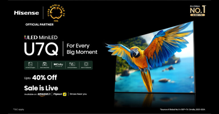 Hisense U7Q Mini-LED TV launched in India
