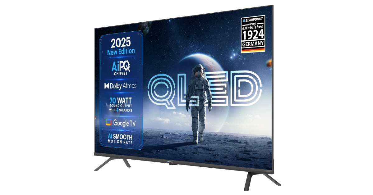Blaupunkt unveils new QLED TVs in India: Details Inside