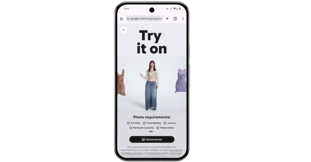 Here comes Google's Doppl, letting you try outfits virtually