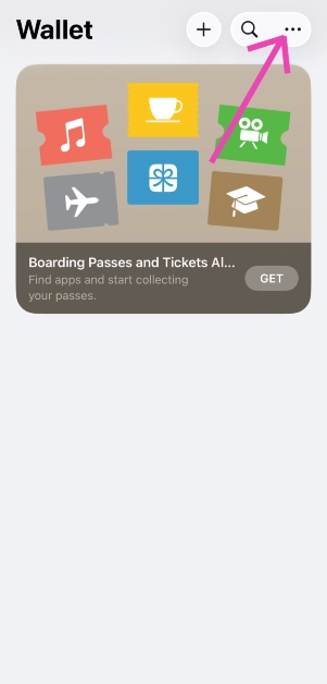 Step 3: Hit the ellipses in the top right corner of the screen.