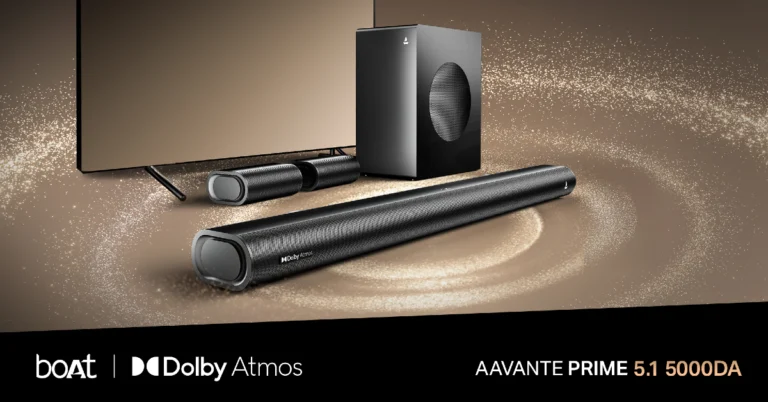 Boat Aavante Prime 5.1 5000DA 500W RMS home theatre debut in India