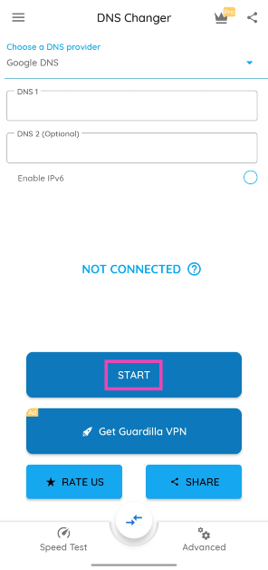 Step 2: Launch the app and hit Start. 6 ways to clear or flush DNS cache on Android