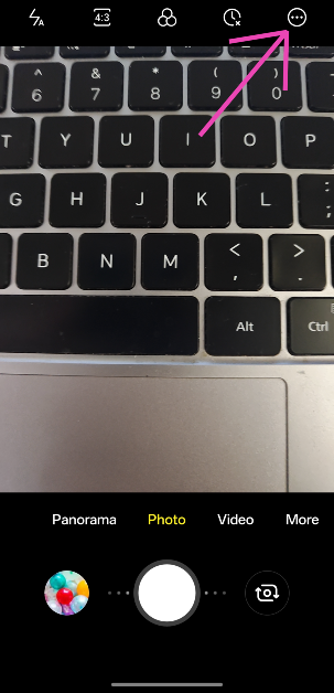 Step 3: Hit the ellipses in the top right corner of the screen.