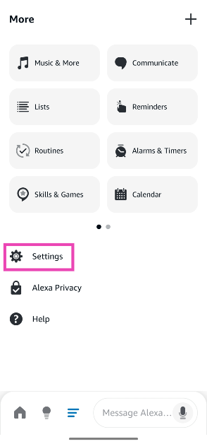 Step 3: Go to Settings.