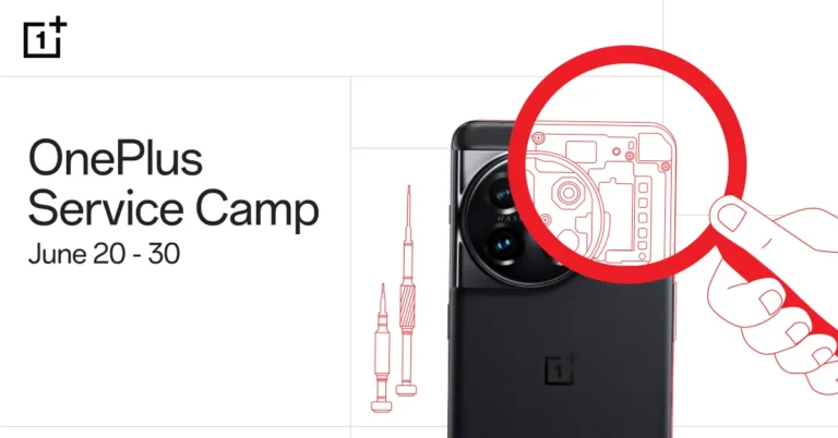 OnePlus doorstep pickup service