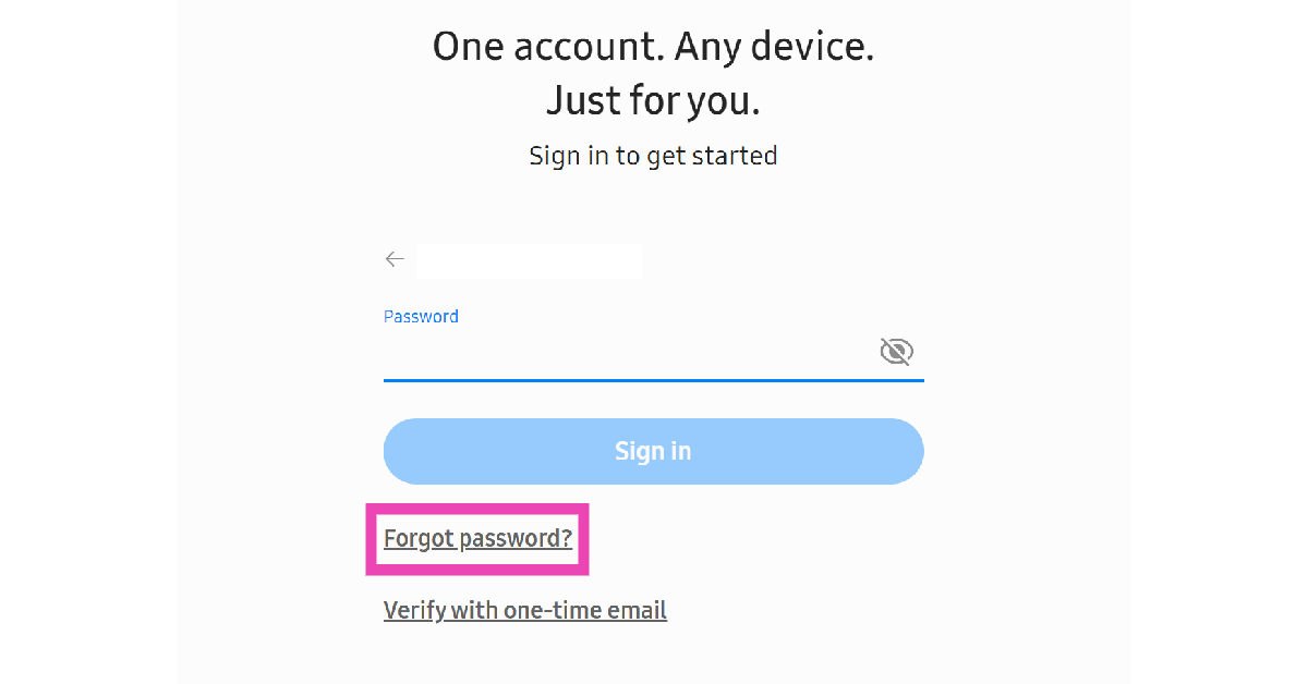 Step 5: Enter your email address and password to sign in. If you forgot your password, click on Forgot password.