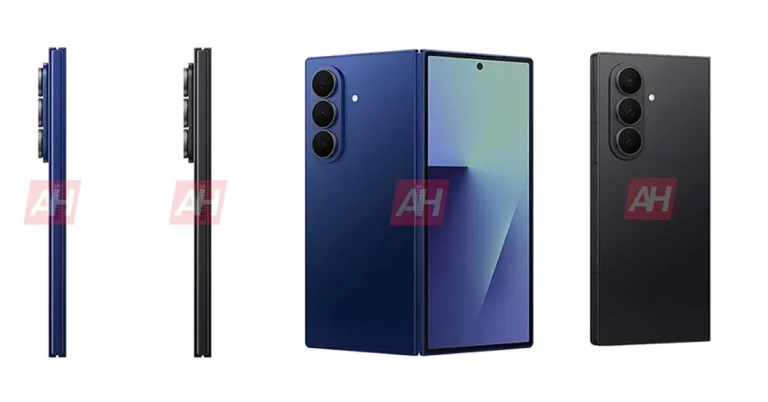 Samsung Galaxy Z Fold 7 renders