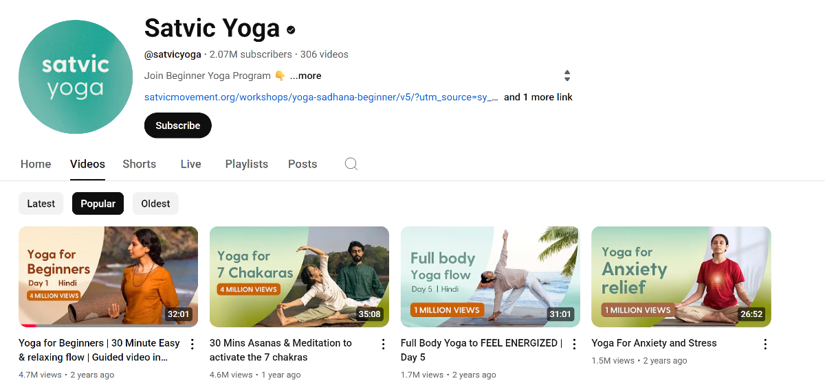 Satvic Yoga
