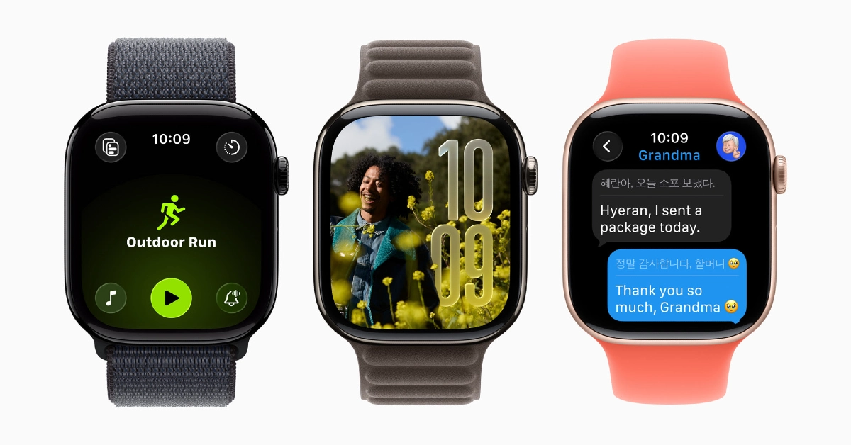 WWDC 2025: Apple unveils watchOS 26 with Liquid Glass design