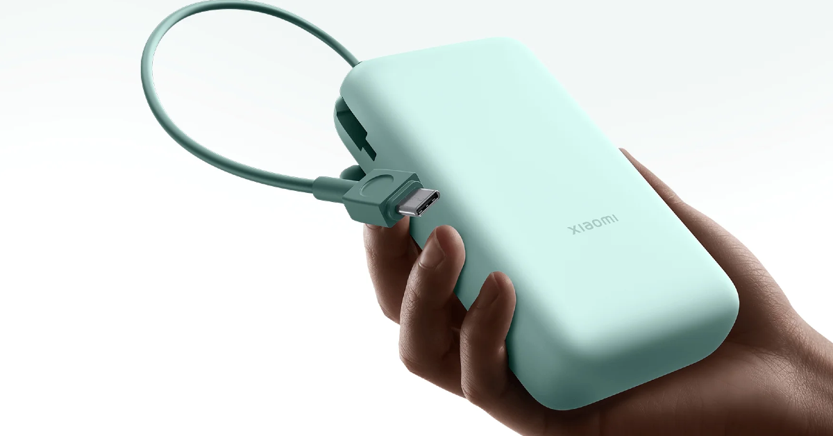 Xiaomi launches 20000mAh 22.5W Compact Power Bank with built-in cable in India