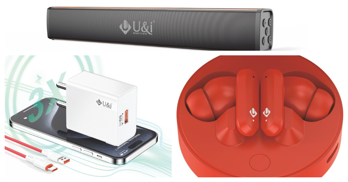 U&i introduced a new lineup of audio devices in India