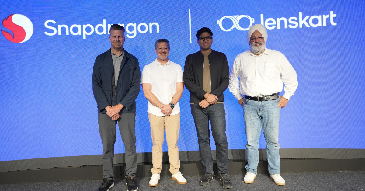 Qualcomm and Lenskart collaborate to develop smart glasses utilising Snapdragon chipsets