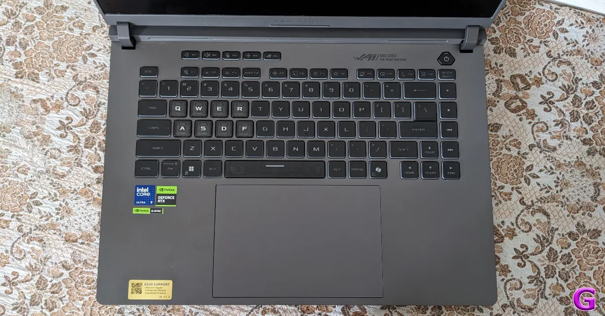 Review of Asus ROG Strix G16 G615LR