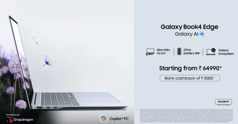 Sasmung Galaxy Book4 Edge