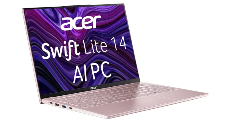 Acer Swift Lite 14 AI PC with Intel Core Ultra CPU launched in India