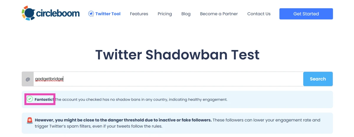 Step 4: Check the results. How to Check and Remove a Shadowban on X? 9 Easy Methods