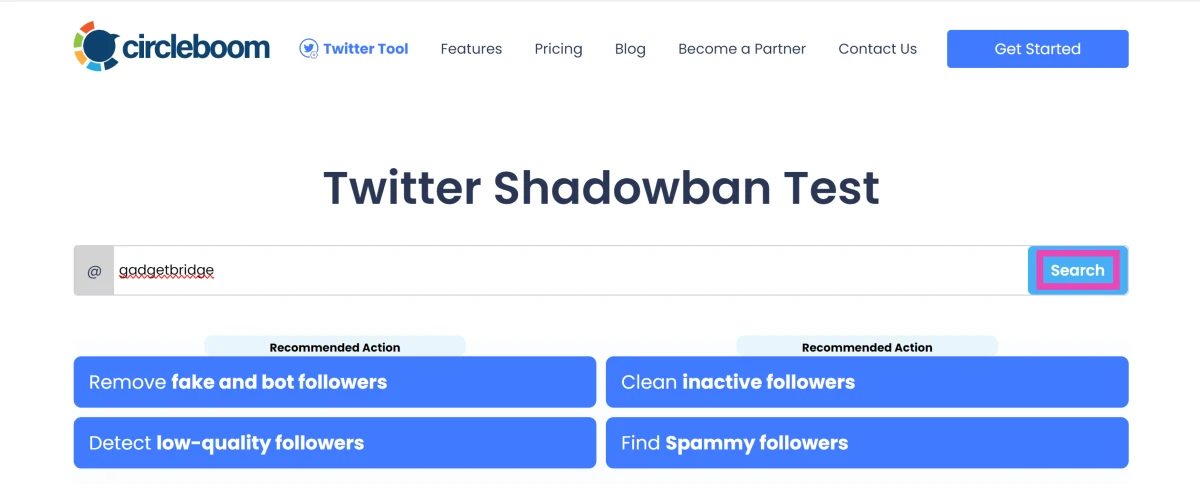 Step 2: Enter your X username in the text box. How to Check and Remove a Shadowban on X? 9 Easy Methods