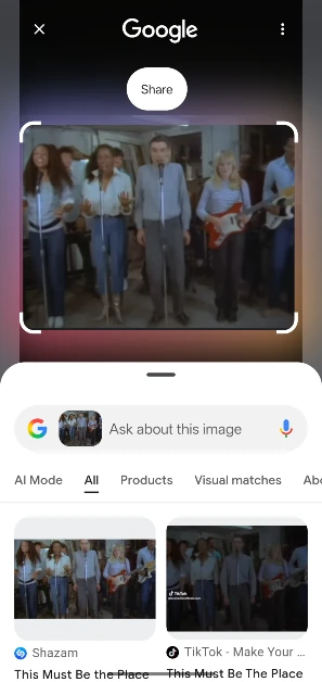 Step 3: Select the video frame.