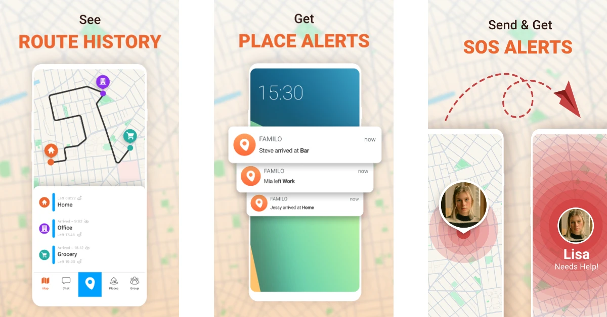 Familo Top 20 Life360 Alternatives for Location Sharing