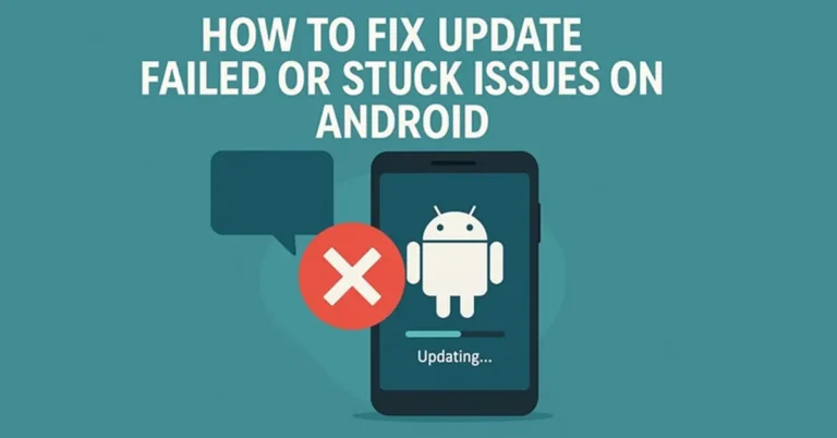 Android Repair: How to Fix Update Failed or Stuck Issues Easily?