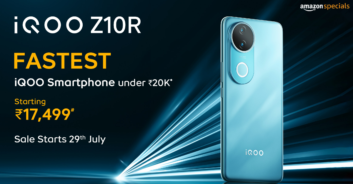 iQOO Z10R 5G is priced in India Details